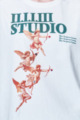 ルーズフィットTシャツ 4エンジェル