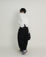 Angel Hairri Fur ボレロ ショートジャケット (Semi Cropped Jacket)