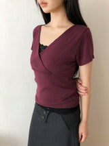 Linoc Wrap Short-Sleeve T-Shirt