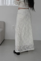 lace doho skirt (2color)