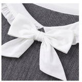 Lottie Ribbon Collar Knit