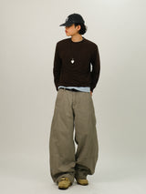 DA Tencel Layered Long Sleeve T