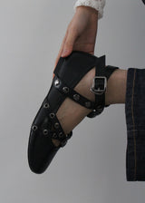 STUD FLAT SHOES