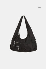 Strange shape pocket shoulder bag