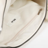 シャーリングナイロンショルダーバッグ (IVORY)