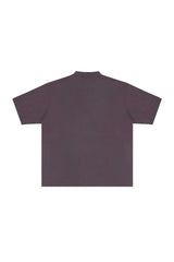 Heavyweight Cotton Mock Neck Tee
