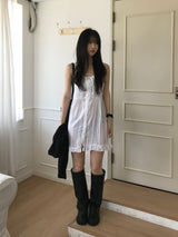Randy Frill Mini Dress (3 colors)