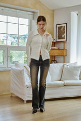  COSMO FUR CARDIGAN / IVORY