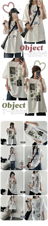 Tiluグラフィック半袖Tシャツ
