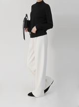 Basic Blan Half-Neck Knit