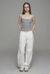 Summer breeze layered sleeveless, Gray