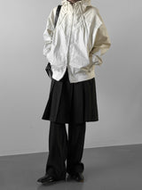 (unisex) トリックグロッシーツーウェイジャンパー