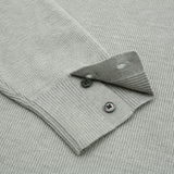 LMN Dot Raglan Button Collar Knitwear (5 colors)