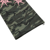 GRIME SET-UP CAMO WIDE BANDING PANTS UNISEX