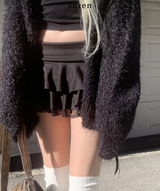Gania Mohair Loose-Fit Cardigan