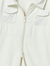 NY PATCH ZIP UP (IVORY)