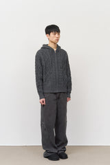 アーン染色カーブパンツ