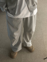 ASCLO Rough Balloon Curved Pants (3color)