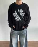 DIS Ribbed Knit Long Sleeve