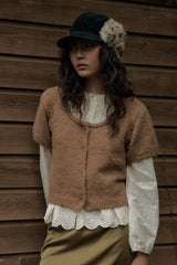 Muse Stitch Cardigan [Brown]