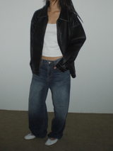 Baggy denim pants