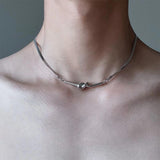 ASCLO Loop Snake Chain Necklace