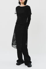 (W) Cloud Wrap Skirt (2color)
