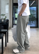 [Limited Quantity] ルック ステーブル 2WAY クーリング ナイロン ワイド バンディング パンツ