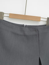 Della Side Slit Skort