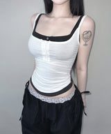 muse button sleeveless (5colors)