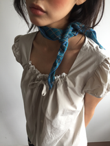 French puff blouse (3color)