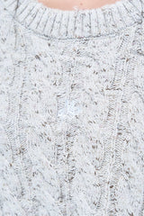 ロングスリーブミックスニット / long sleeve mix knit
