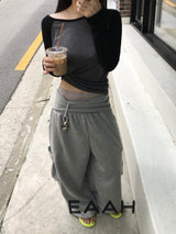 Lace Sagging Layered Shorts (4c)