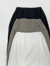 [SET] Flannel Halterneck Skirt Two-Piece