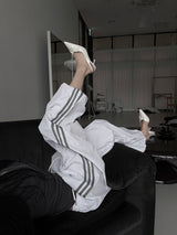 smoke track summer pants (2color)