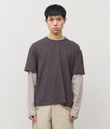 Slab Cropped Layered Longsleeve
