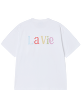 25FW カラーロゴショートスリーブTシャツ ホワイト