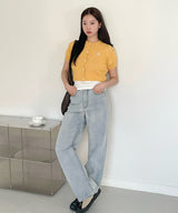 SLAB COLLAR KNIT CARDIGAN [3color]
