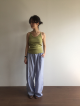 YWD ピンカストライプパンツ (2color)