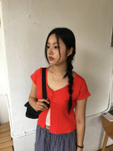 Wavy Petal Necklace (1color)