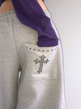 Mue Stud Bermuda Pants