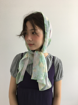 Misty Bloom scarf (3color)