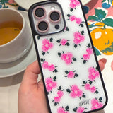 [MADE] Rose Glass Bumper I-case