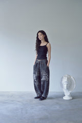 FOG JACQUARD MU-WI SWEAT PANTS (Charcoal)
