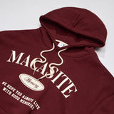 アーチロゴフードTシャツ　ワイン