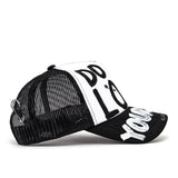 BBD DLY Graffiti Trucker Mesh Cap (Black)