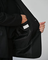WIT SEMI OVERSIZE BLAZER BK 