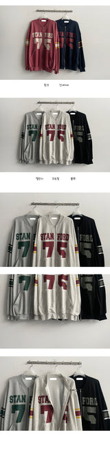 AD COLOR 75 AIRCRAFT Zip-Up Jumper