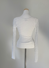 Neroni Hook Cardigan (White)