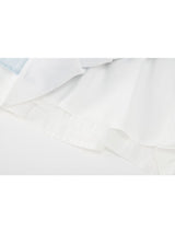 Rosy Shirring Tiered Skirt 232194554